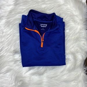 Jumping bean half zip tee